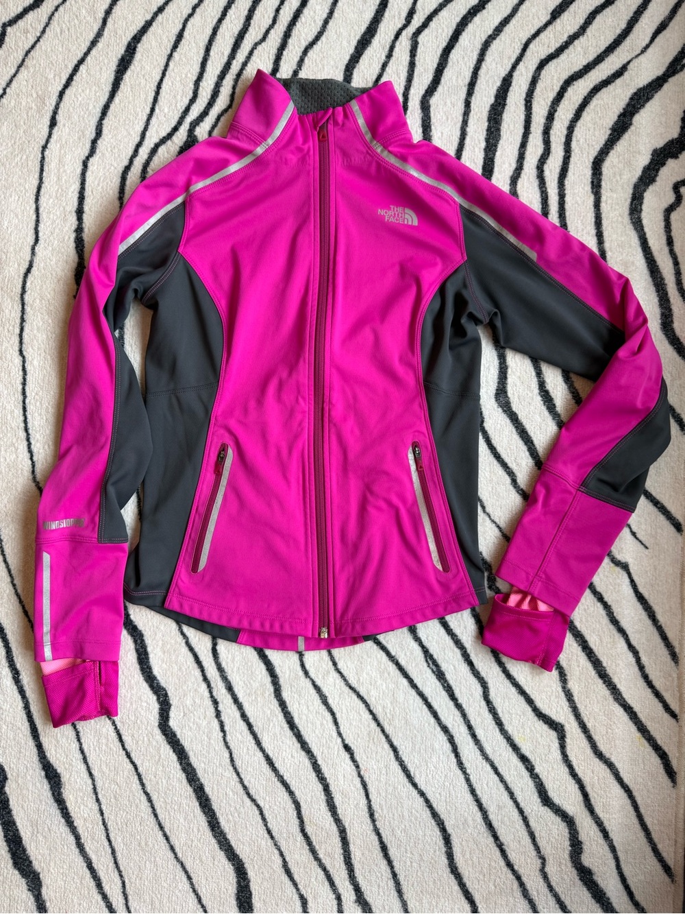 The North Face Isotherm Windstopper Running Jacket Flash Dry Size Small